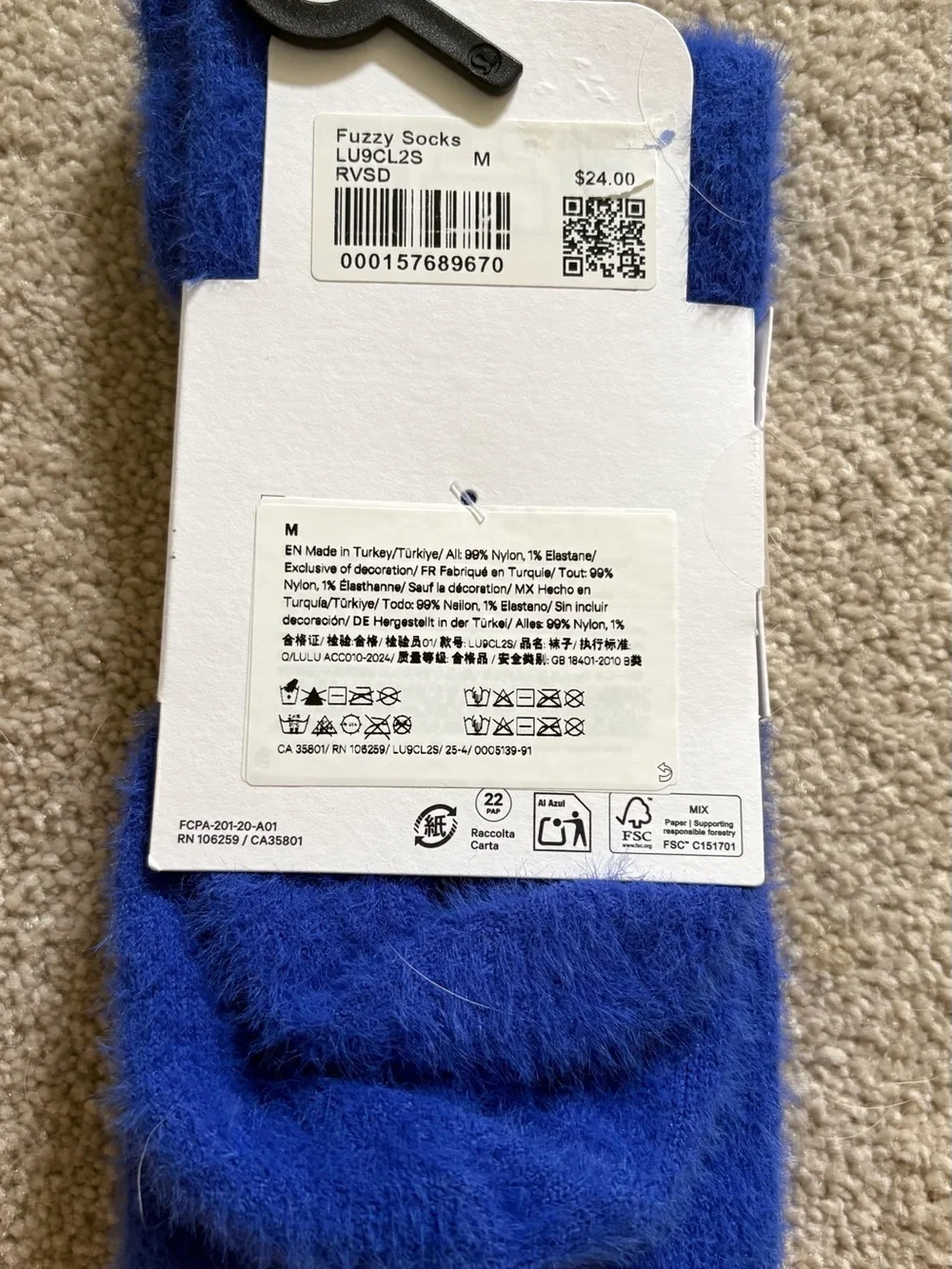 lululemon athletica plush crew